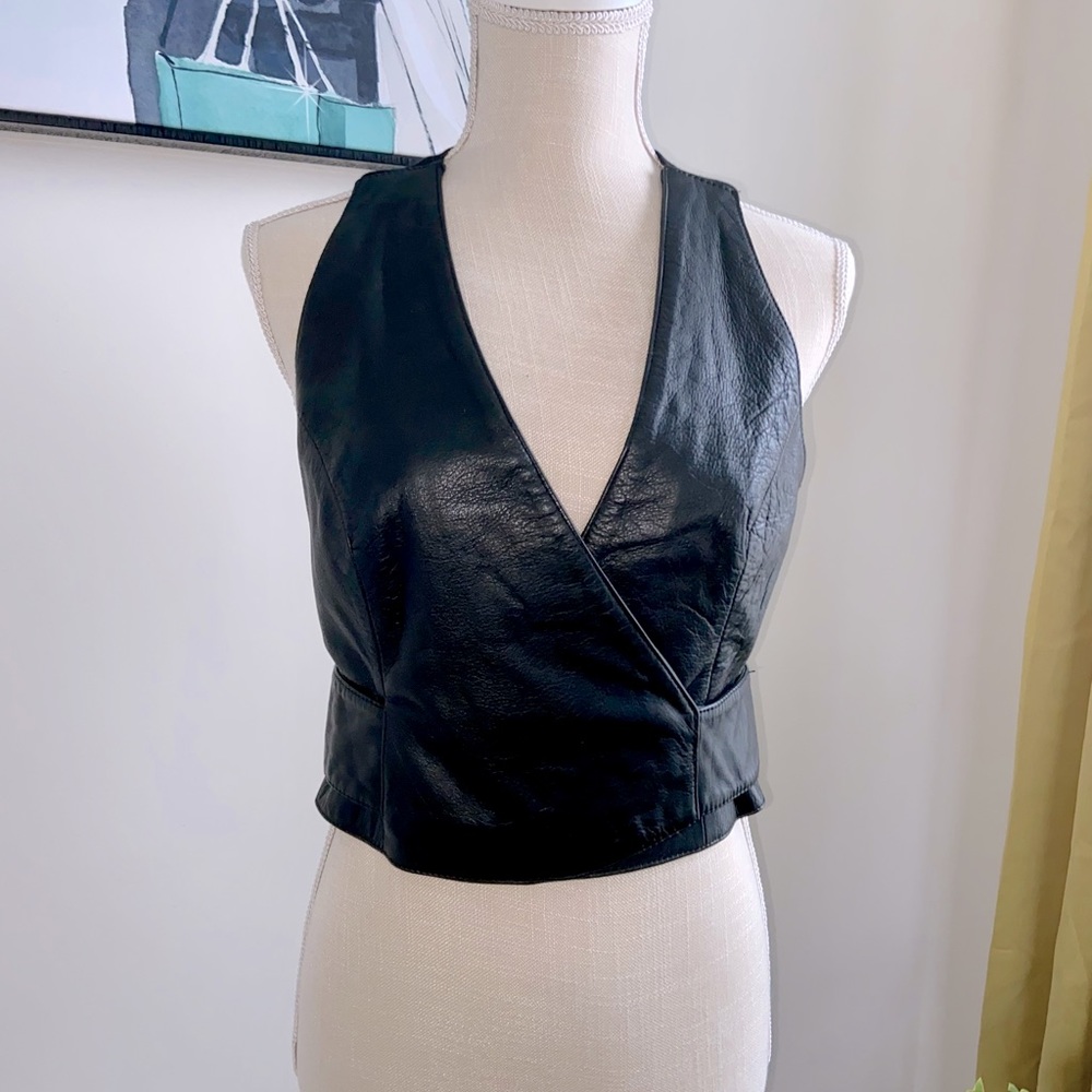 Wilson’s Leather WRAP motorcycle vest